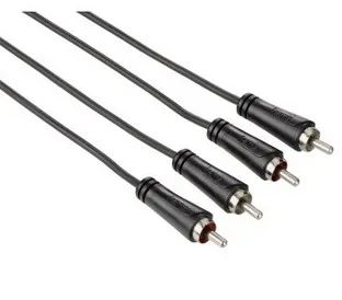 Ljudkabel 2 x RCA - 2 x RCA (3 m)