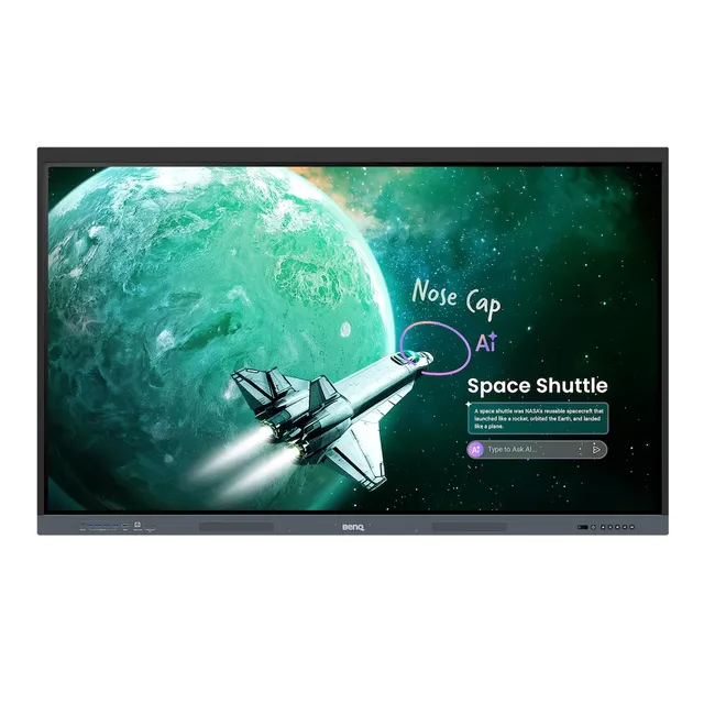 RE6505E, 165,1 cm (65), 1428,5 x 803,5 mm, 500 cd/m², 3840 x 2160 pixlar, 4K Ultra HD, IPS