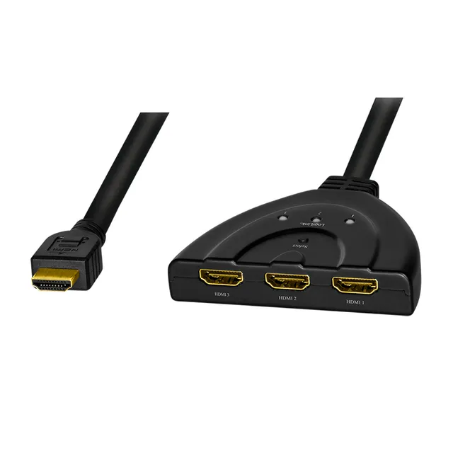 - Video/ljudsplitter/switch - 3 x HDMI -