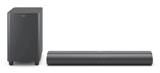 2.1 Channel, Wireless Subwoofer, 400W Max HDMI-eARC, Dolby Atmos