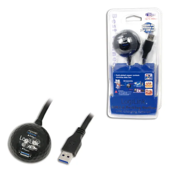 LogiLink - USB-förlängningskabel - USB typ A (hane) till USB typ A (hona) - 1.2 m