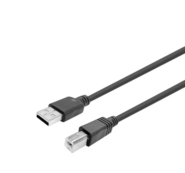 - USB-kabel - USB (hane) till USB typ B (