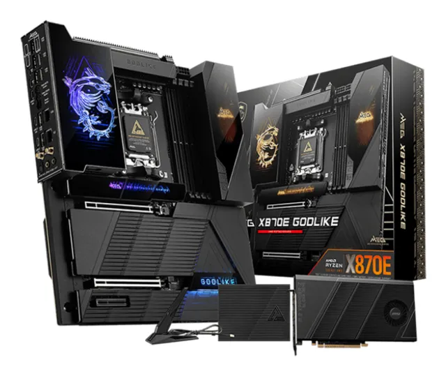 MEG X870E GODLIKE - Moderkort - utökad ATX - S
