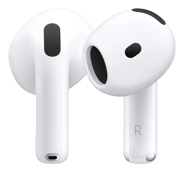 AirPods 4 true wireless in-ear-hörlurar (vit)