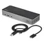 USB-C/USB 3.0 dockningsstation StarTech.com DK31C3HDPDUE, 3xHDMI/3xDP 4K@60Hz, USB-C 85W PD, komboport hörlur/mikrofon, GigaLAN, 4xUSB 3.2, inkl. 85W AC-adapter