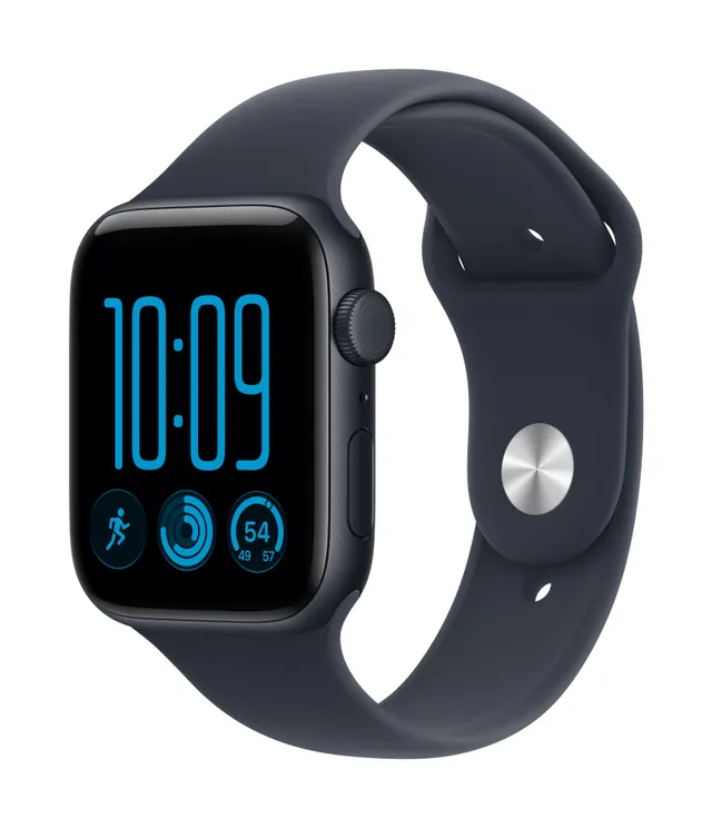 Watch SE 3 GPS + Cellular 44 mm midnatt aluminium, marinblå Sportband - S/M