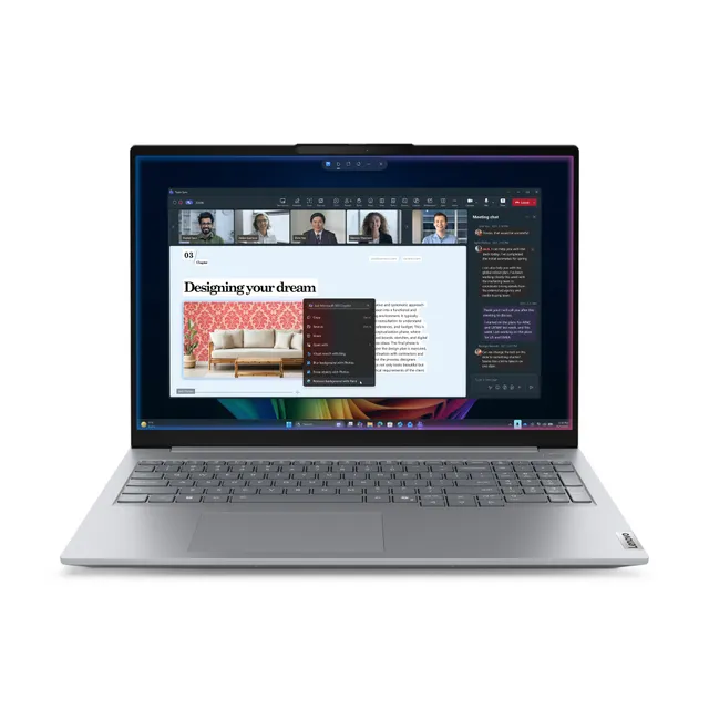 ThinkBook 16 G9 IPL - Copilot+ PC - 16" - Intel Core Ultra 5 - 325 - 16 GB RAM - 512 GB SSD - Nordic (Danish/Finnish/Norwegian/Swedish)