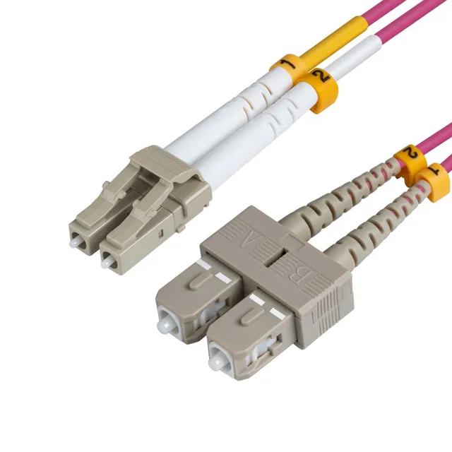 - Nätverkskabel - LC/PC-multiläge (ha