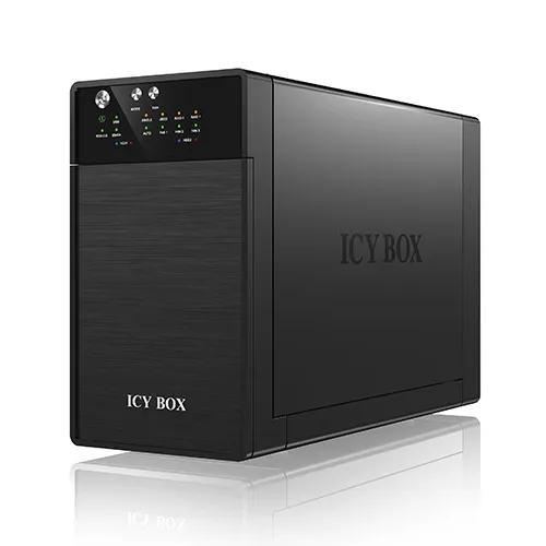 Icy_box External RAID cabinet for 2x3.5" SATA HDD USB 3.0/eSATA, bla