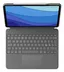 Combo Touch with keyboard for iPad Pro 12.9'' - Tastatur & Folio set - Nordisk - Grå