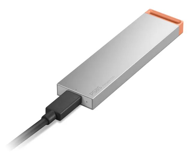 PS8S - SSD - 1 TB - extern (portabel) - USB 3.2 Gen 2 (USB-C kontakt) - isgrå - för ThinkPad T16 Gen 4 21QN