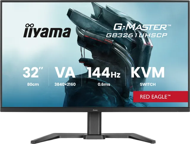 32" iiyama G-MASTER Red Eagle GB3261UHSCP-B1 - LED monitor - 4K - 32" - HDR