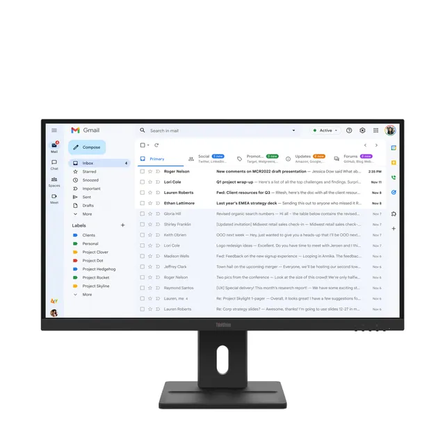 27" skärm ThinkVision E27-40