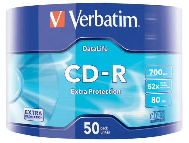 DataLife Extra Protection - 50 x CD-R - 700 MB (80 min) 52x - spindle