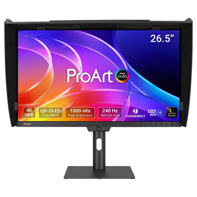 27" ProArt PA27USD OLED 4K 240 Hz Thunderbolt