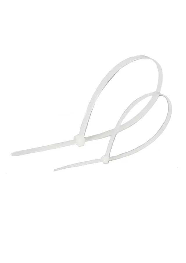 - Kabelsamlare - 2.5 x 60 mm - 6 cm - vit