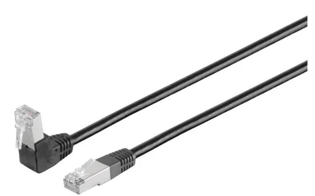 - Nätverkskabel - RJ-45 (hane) vinkla