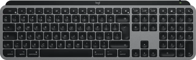 MX Keys S for MAC - Graphite - Tangentbord - Engelska (US) - Svart