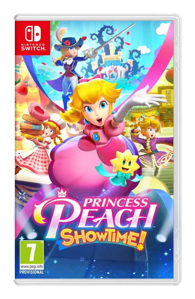 Princess Peach: Showtime! (Switch), Nintendo Switch, RP (Betyg avvaktan), Fysiskt medium