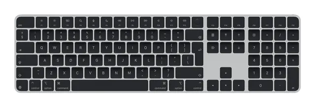 Magic Keyboard with Touch ID and Numeric Keypad - Tangentbord - Engelska - Svart