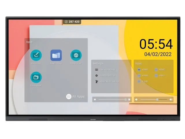 PN-L752B, 190,5 cm (75), 350 cd/m², 3840 x 2160 pixlar, 4K Ultra HD, IPS, Direct-LED