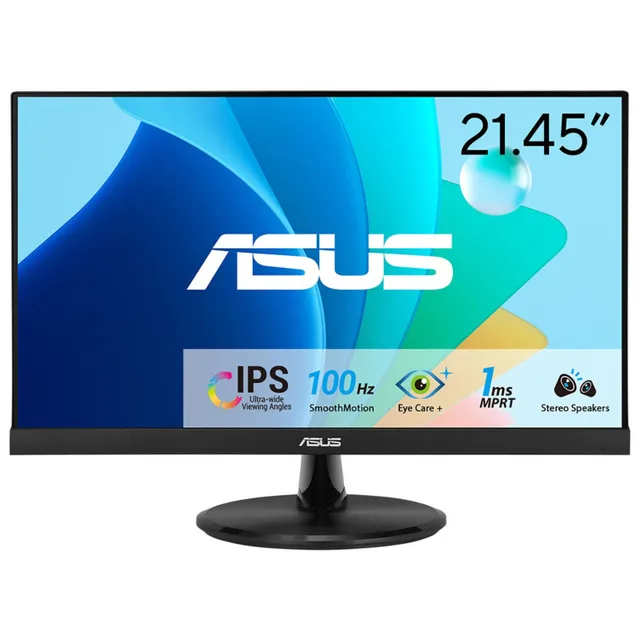 22" ASUS VP229HF - 1920x1080 (FHD) - 100Hz - IPS