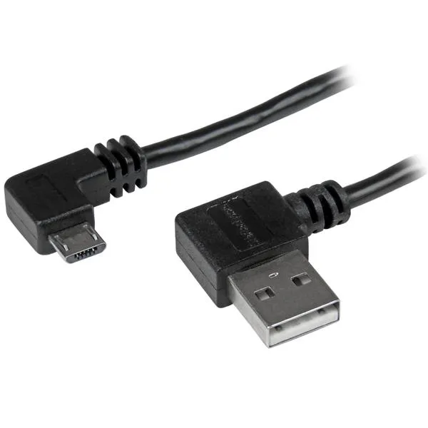Micro-USB-kabel med rätvinkliga anslutnin