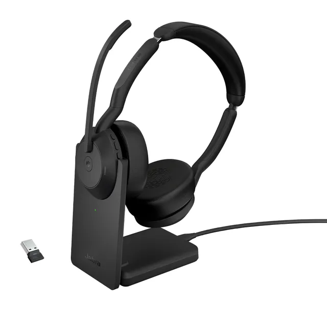Evolve2 55 MS Stereo - Headset - på örat - B