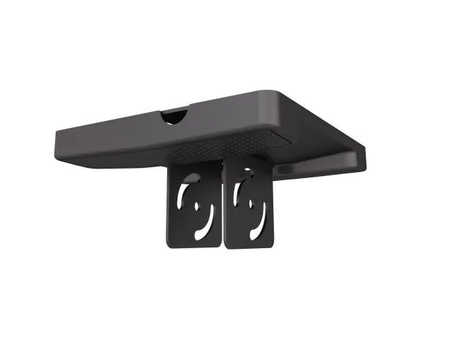 M Pro Series - Monteringskomponent (takplatta, 2 skydd för takplattor) - plast, stål - svart - takmonterbar