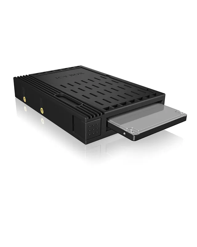 ICY BOX IB-2536StS, Universal, Hårddisk-bur, Plast, Svart, 2.5, Kina