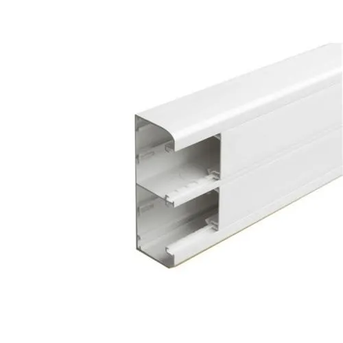 075603, Fodral, Vit, Plast, Polyvinylklorid (PVC), IP40, 2000 mm, 130 mm