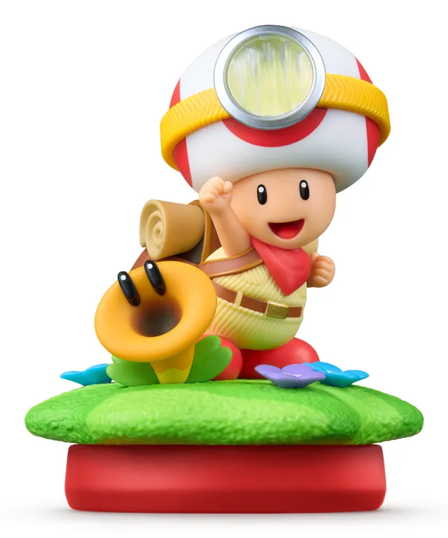 Amiibo Captain Toad & Talking Flower