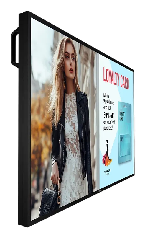 50BDL6017P - 50" Diagonal klass (49.5" visbar) - P-Line 6000 Series LED-bakgrundsbelyst LCD-skärm - digital skyltning - 4K UHD (2160p) 3840 x