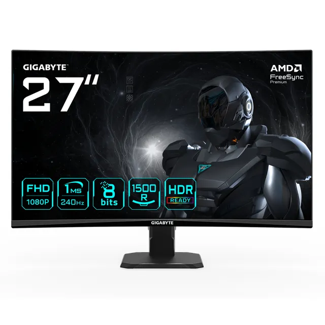27" GIGABYTE GS27FC2 - 1920x1080 (FHD) - 240Hz - VA