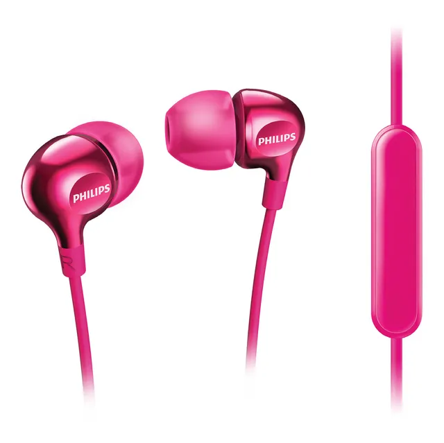 Vibes In-ear headphone w/mic, Pink