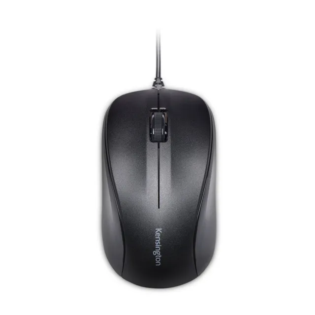 ValuMouse - Mus - höger- och vänsterhänta - optisk - 3 knappar - kabelansluten - USB - svart