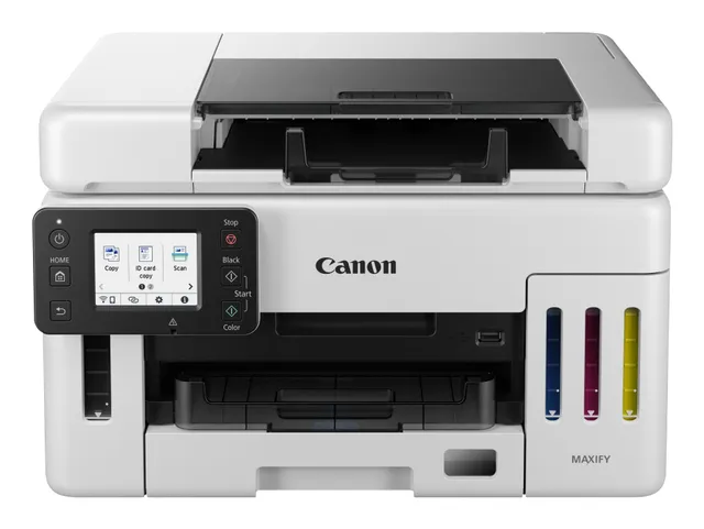 MAXIFY GX6550, skrivare + scanner + kopiator, 24/15,5 ppm ISO, 1200x1200 dpi scanner, display, duplex, USB/LAN/WiFi, Airprint