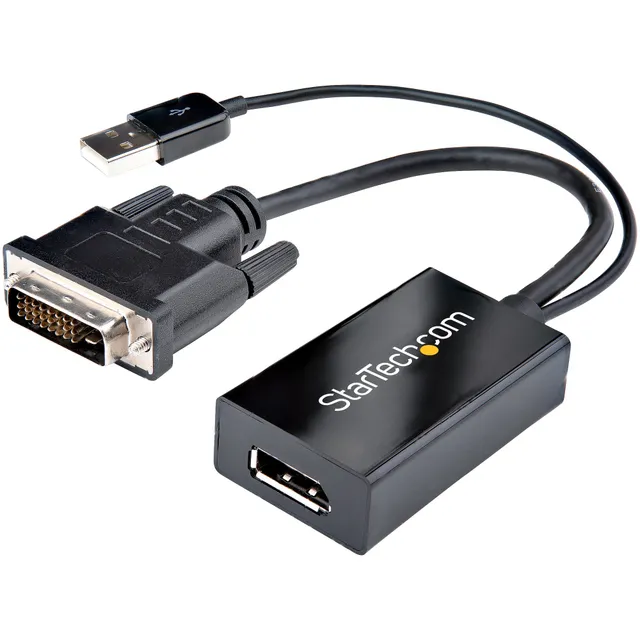 DVI to DisplayPort Adapter - USB Power -