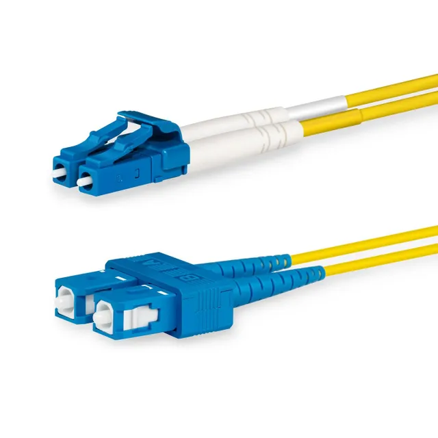 - Patch-kabel - SC/UPC enkelläge (hane) ti