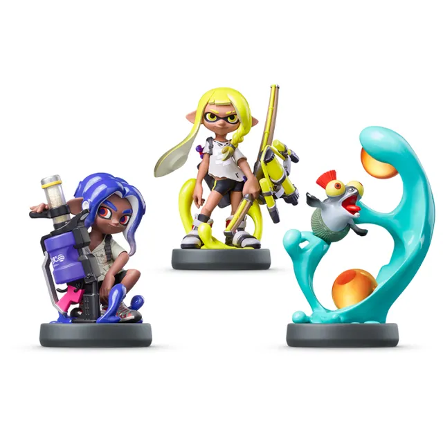 amiibo Octoling, Inkling & Smallfry - Splatoon Collection