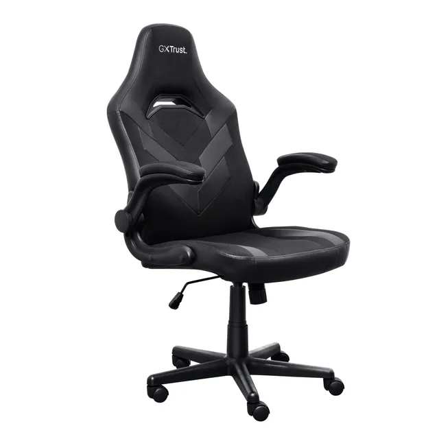 Trust GXT 703 Riye, Universell spelkonsol, 140 kg, Svart, Svart, Svart, Tyg, Läder, Polyuretan