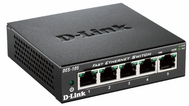 5-port 10/100 Metal Housing Desktop Switch (DES-105)