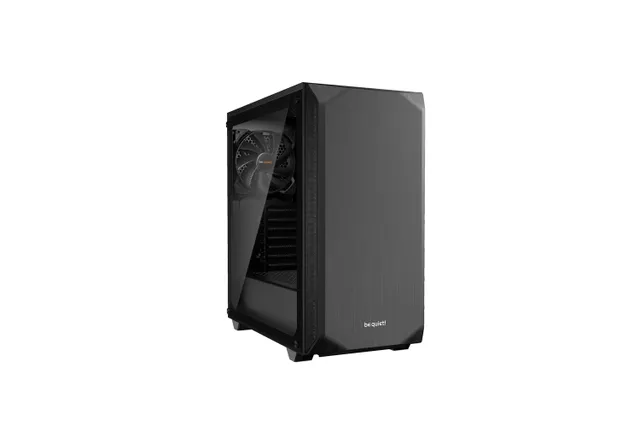 Pure Base 500 TG - Black - Chassi - Miditower - Svart