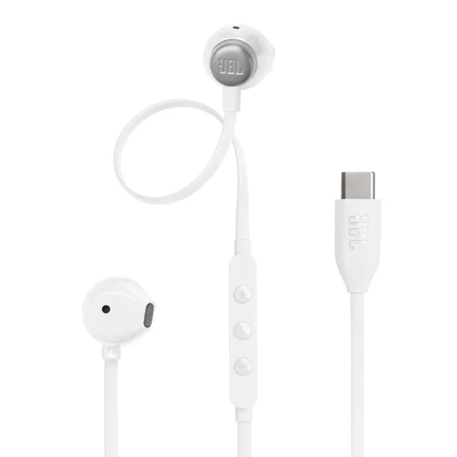 Tune 305C USB-C-hörlurar med sladd Vit