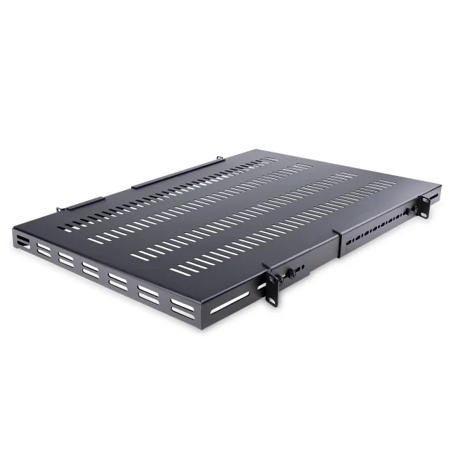 1U 19in Adjustable Vented Rack Mount She