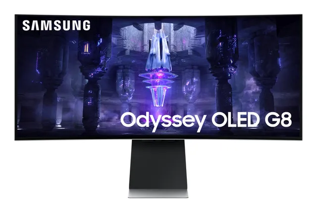 Odyssey OLED G85 S34 (Lite inbrännd taskbar samt väldigt lite dirty screen. Glapp i Micro hdmi)