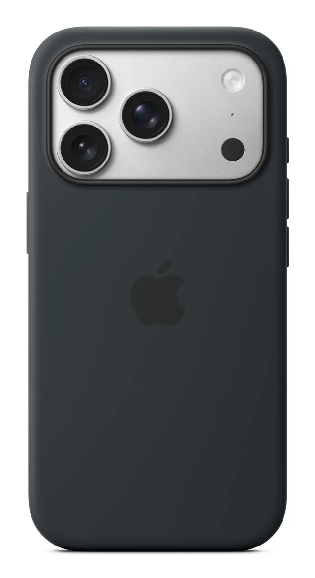 iPhone 17 Pro Silicone Case med MagSafe - Black