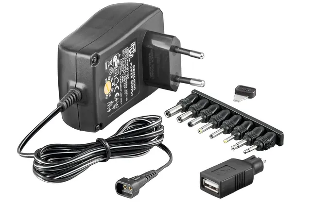 - Strömadapter - AC - 18 Watt - svart