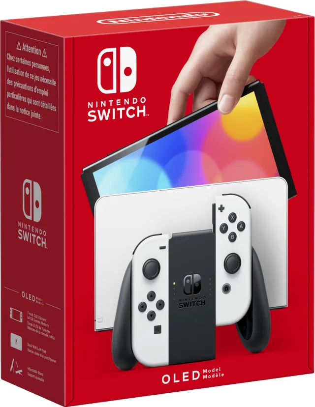 Switch OLED Model White