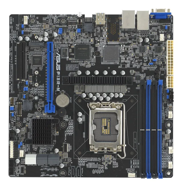 P13R-M Moderkort - Intel C262 - Intel LGA1700 - DDR5 RAM - Micro-ATX